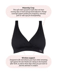 Techincal details of My Comfort Bamboo Wirefree Maternity Bra