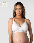 HOTMILK ELEVATE COTTON SHELL T-SHIRT NURSING MATERNITY BRA - WIREFREE