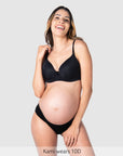 Forever Yours Flexiwire Contour Nursing Bra in Black