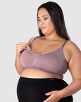 HOTMILK NZ MY NECESSITY TWILIGHT MULTIFIT FULL CUP - WIREFREE MATERNITY AND NURSING BRA