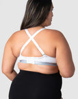 HOTMILK REACTIVATE SPORTS WHITE NURSING MATERNITY BRA - FLEXI UNDERWIRE