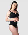 HOTMILK NZ SERENITY BAMBOO BLACK MATERNITY FULL BRIEF