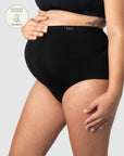 HOTMILK MY NECESSITY SEAMLESS BLACK PREGNANCY FULL BRIEF