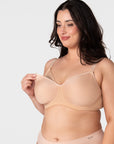 Obsession 2.0 T-Shirt Nursing Bra - Frappe
