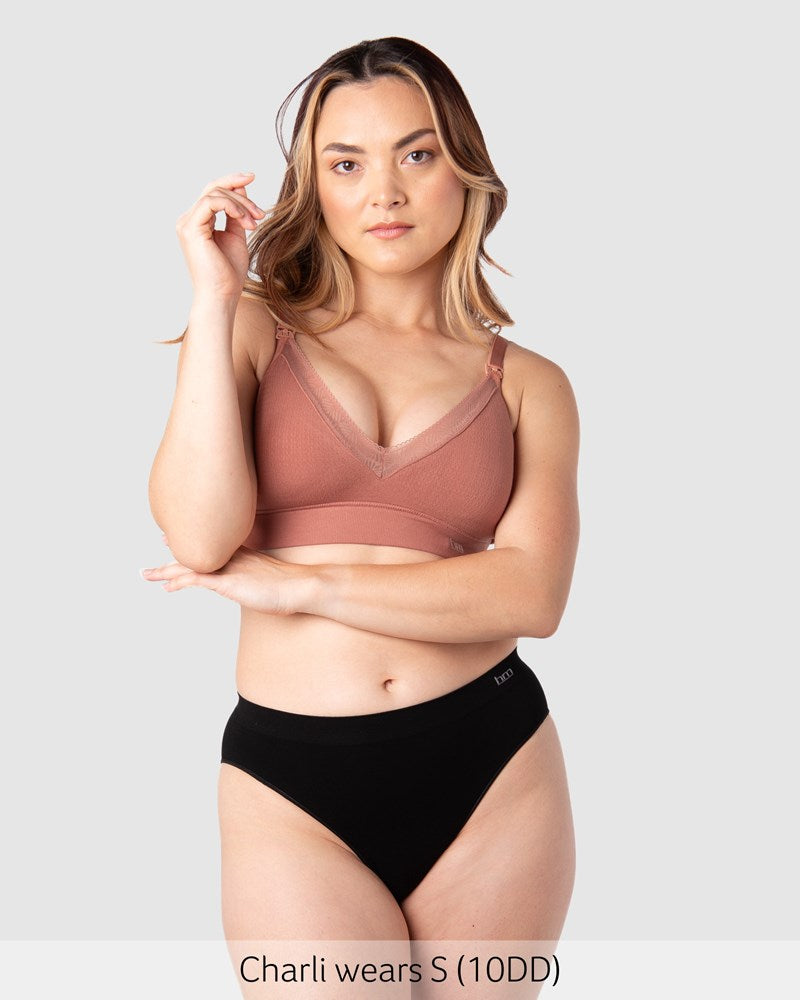 Caress Bamboo Nursing Bra - Sienna