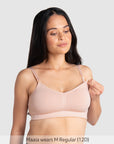 Nursing clip of My Necessity Seamless Nursing Bra - Ballet