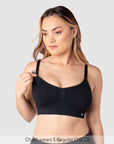 Nursing clip of My Necessity Seamless Nursing Bra - Black