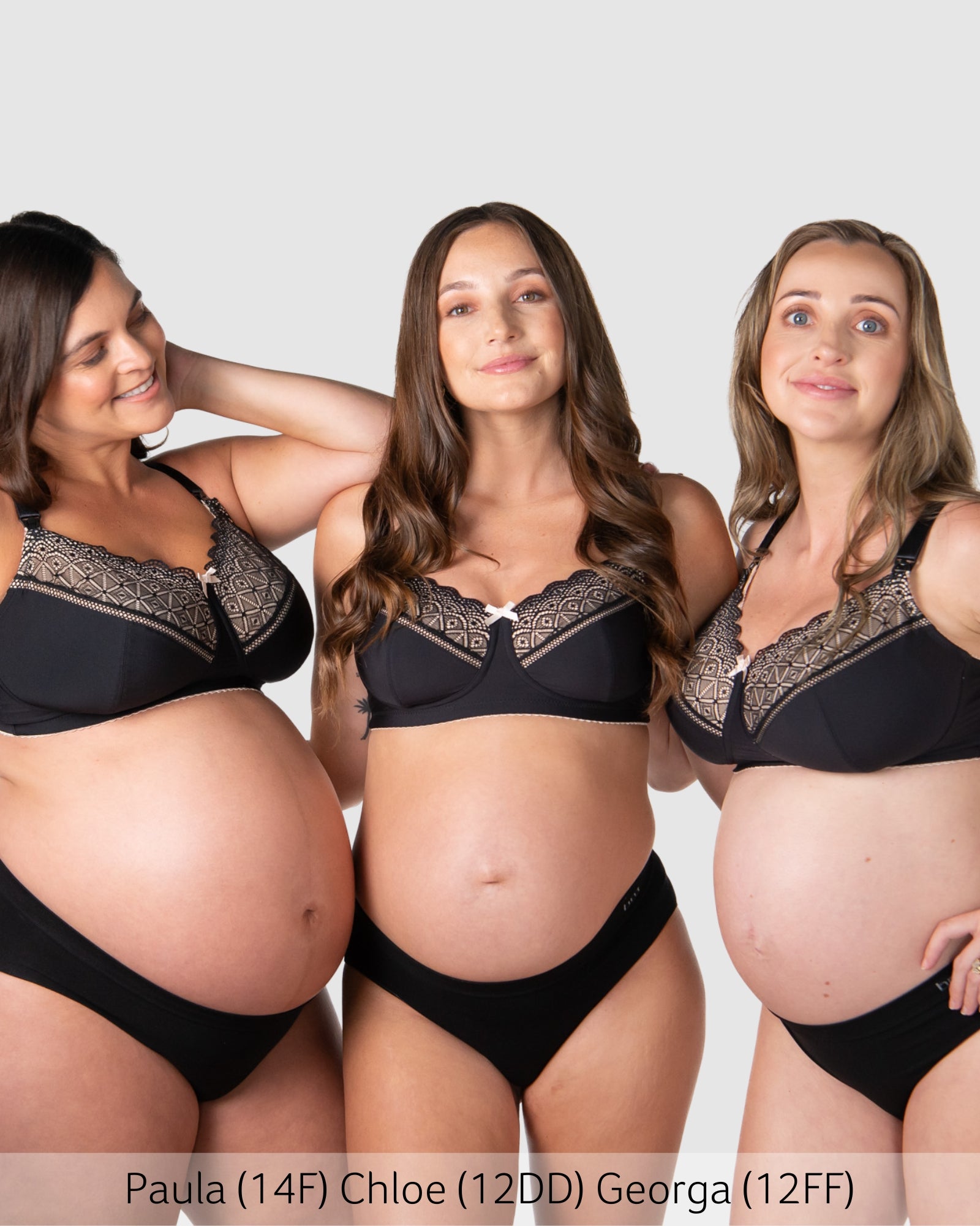 Show Off Wirefree Nursing Bra - Black