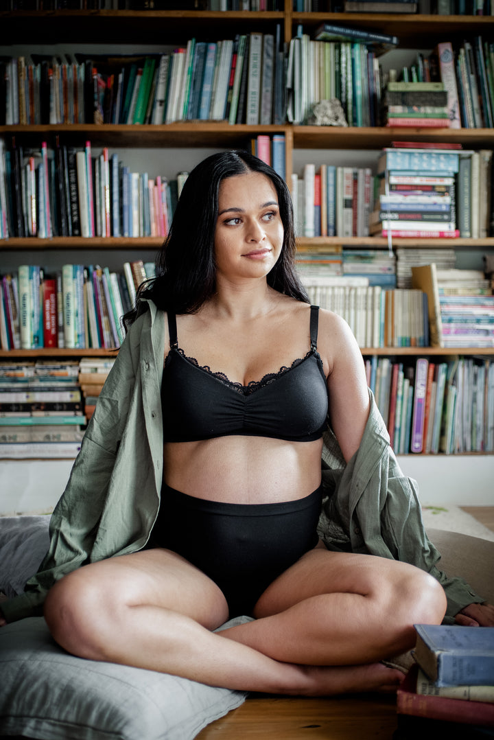 Maternity lingerie that is good for mums, little ones and the planet.
