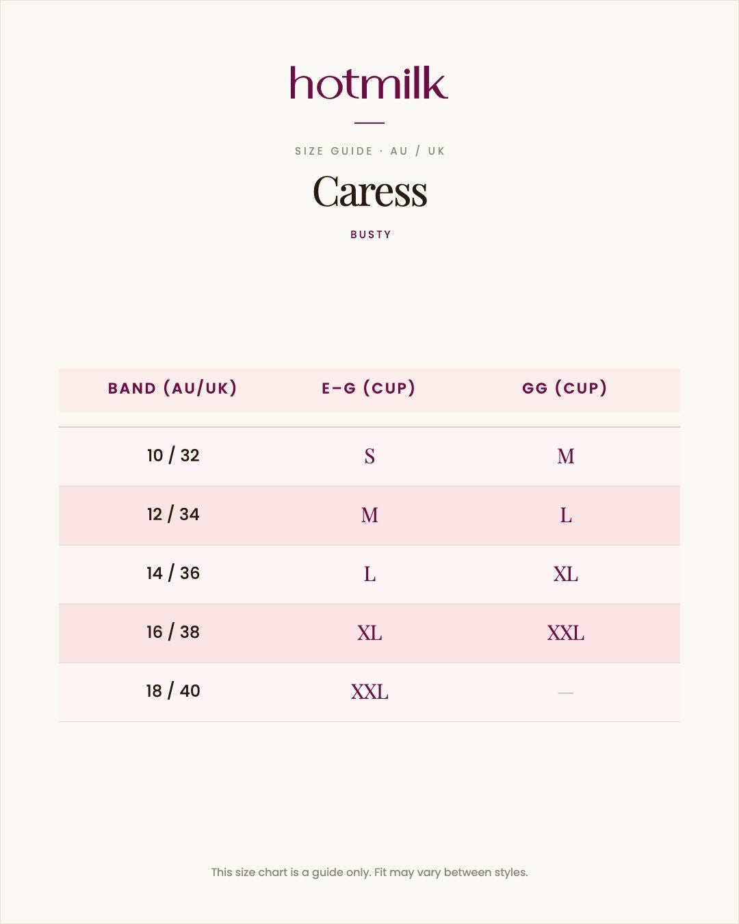 Caress FlexFit Nursing Bra - Petal Pink Busty