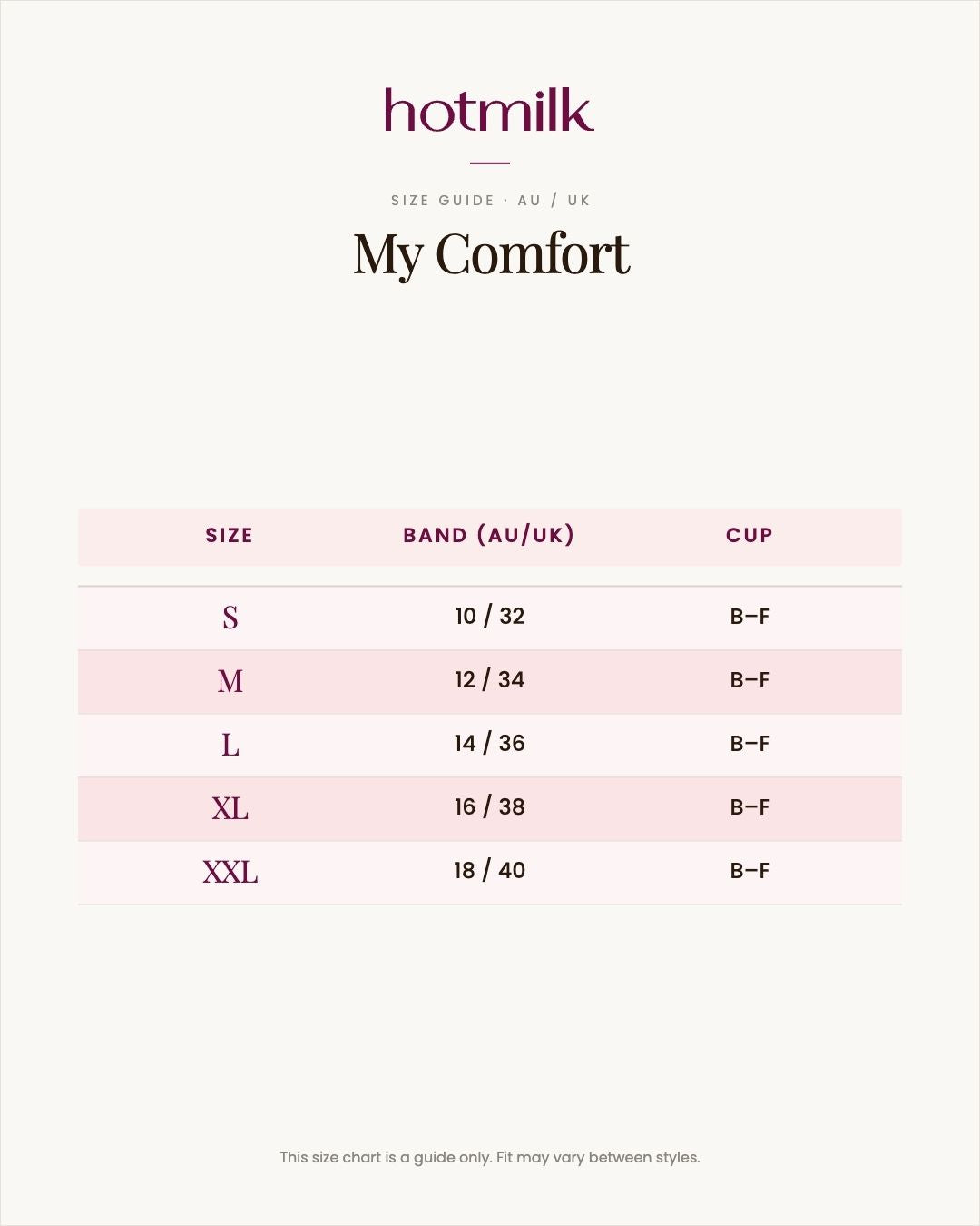 My Comfort FlexFit Bra - Black