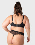 Luxe Wirefree Full Cup Bra - Black