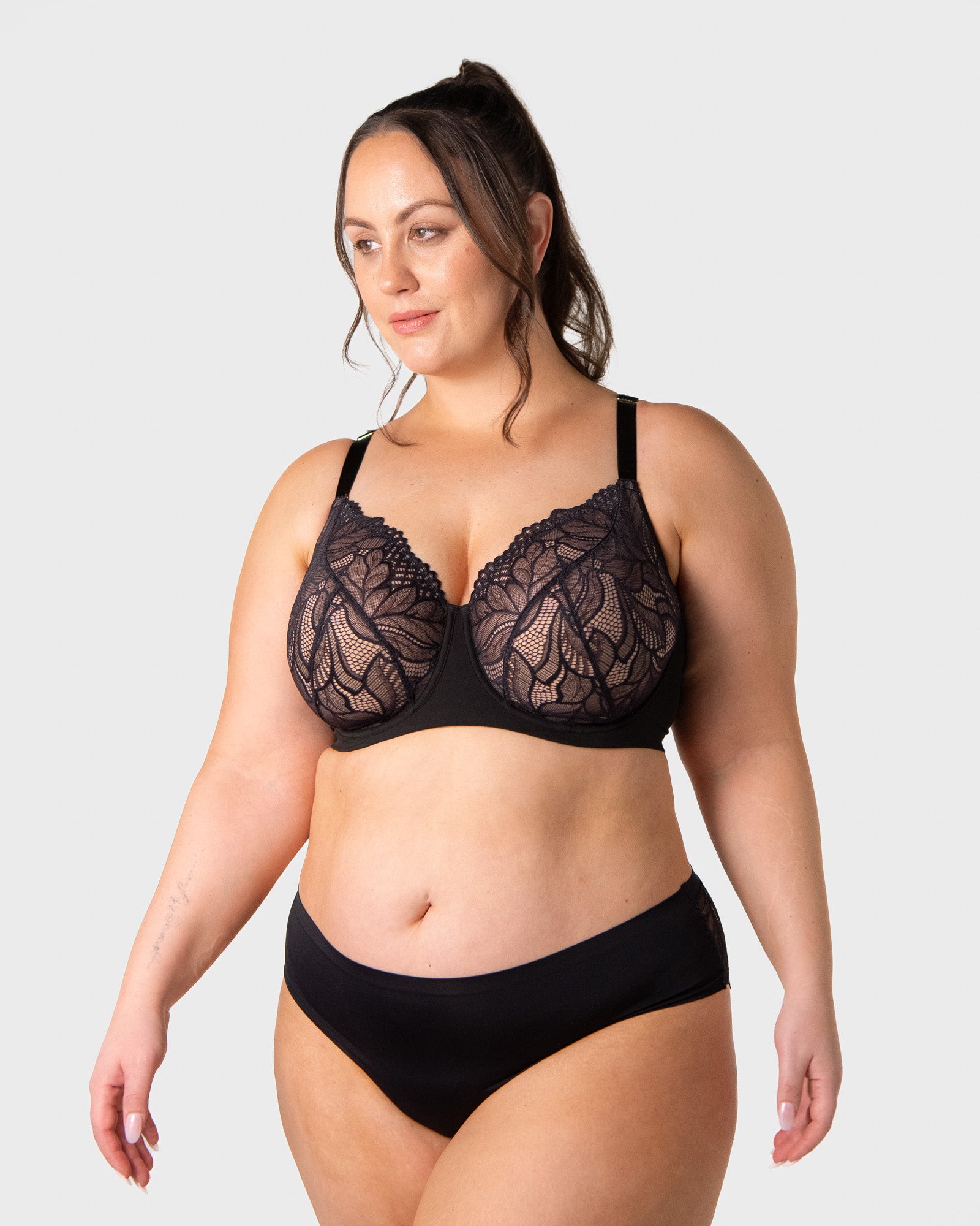 Refined Flexiwire Full Cup Bra - Black