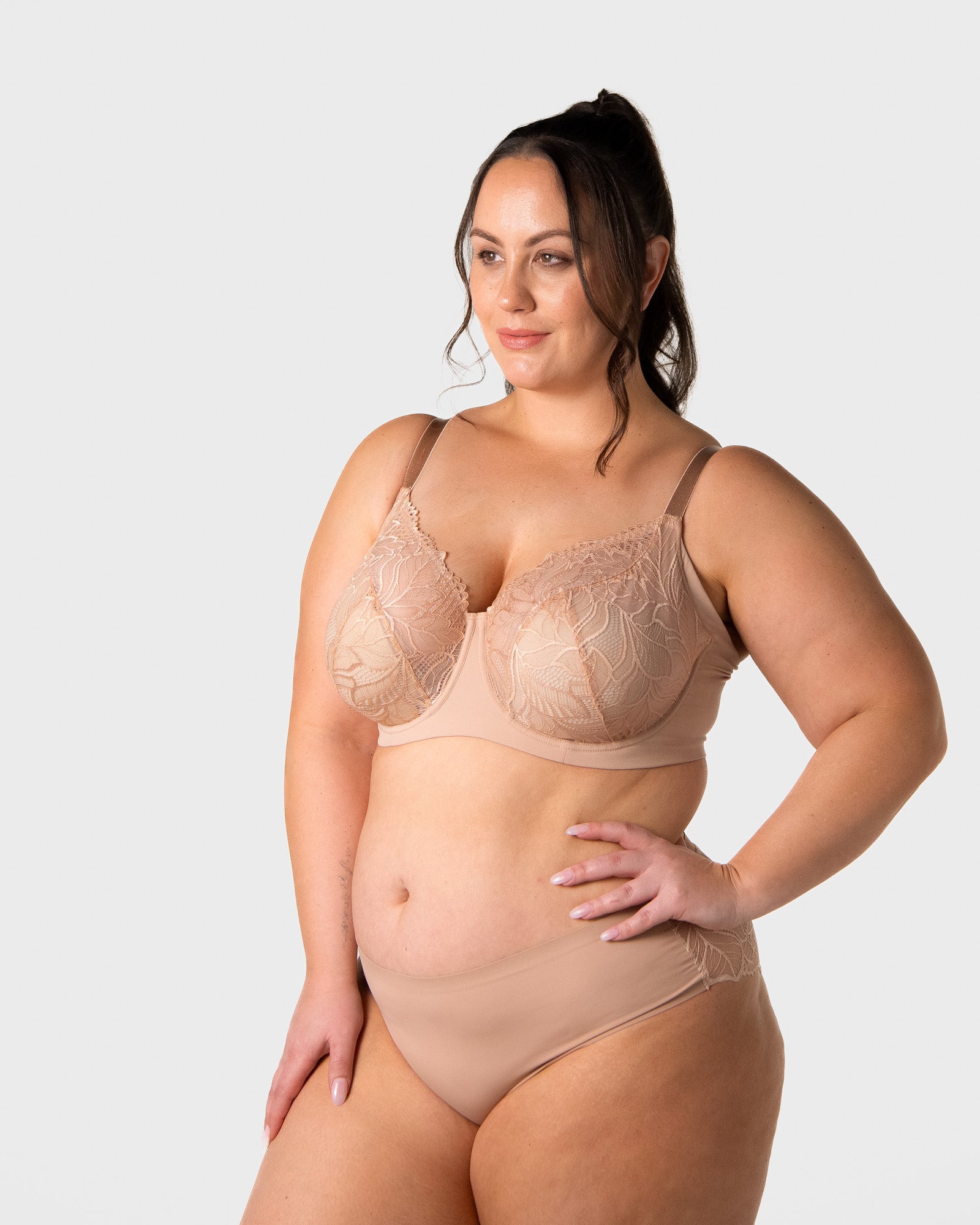 Refined Flexiwire Full Cup Bra - Cashmere