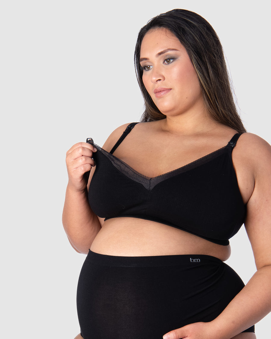 Nursing Bra Must Haves - 2 Pack with Briefs - Full Cup