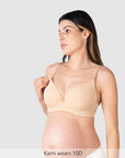 Nursing Clip feature on Forever Yours Flexi Underwire T-Shirt Bra in Frappe