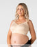 Hotmilk My Everyday FlexFit Nursing Bra in Latte Busty – front view, wirefree nursing bra for fuller busts