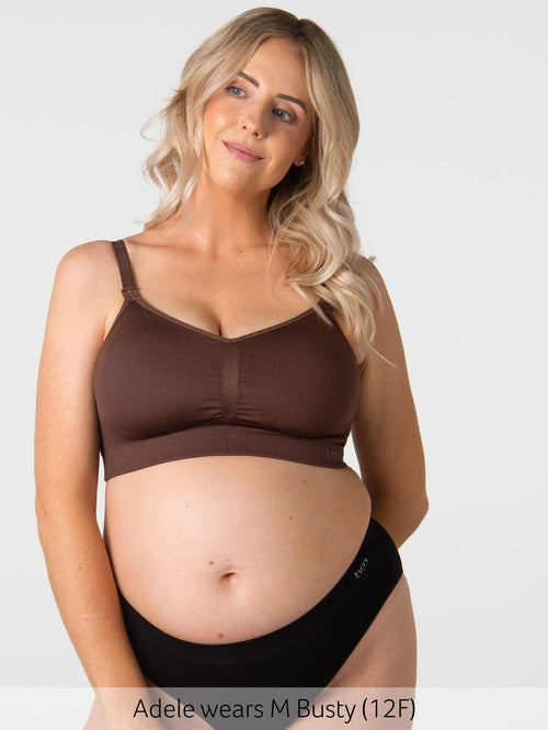 My Necessity FlexFit Nursing Bra - Chocolate Busty