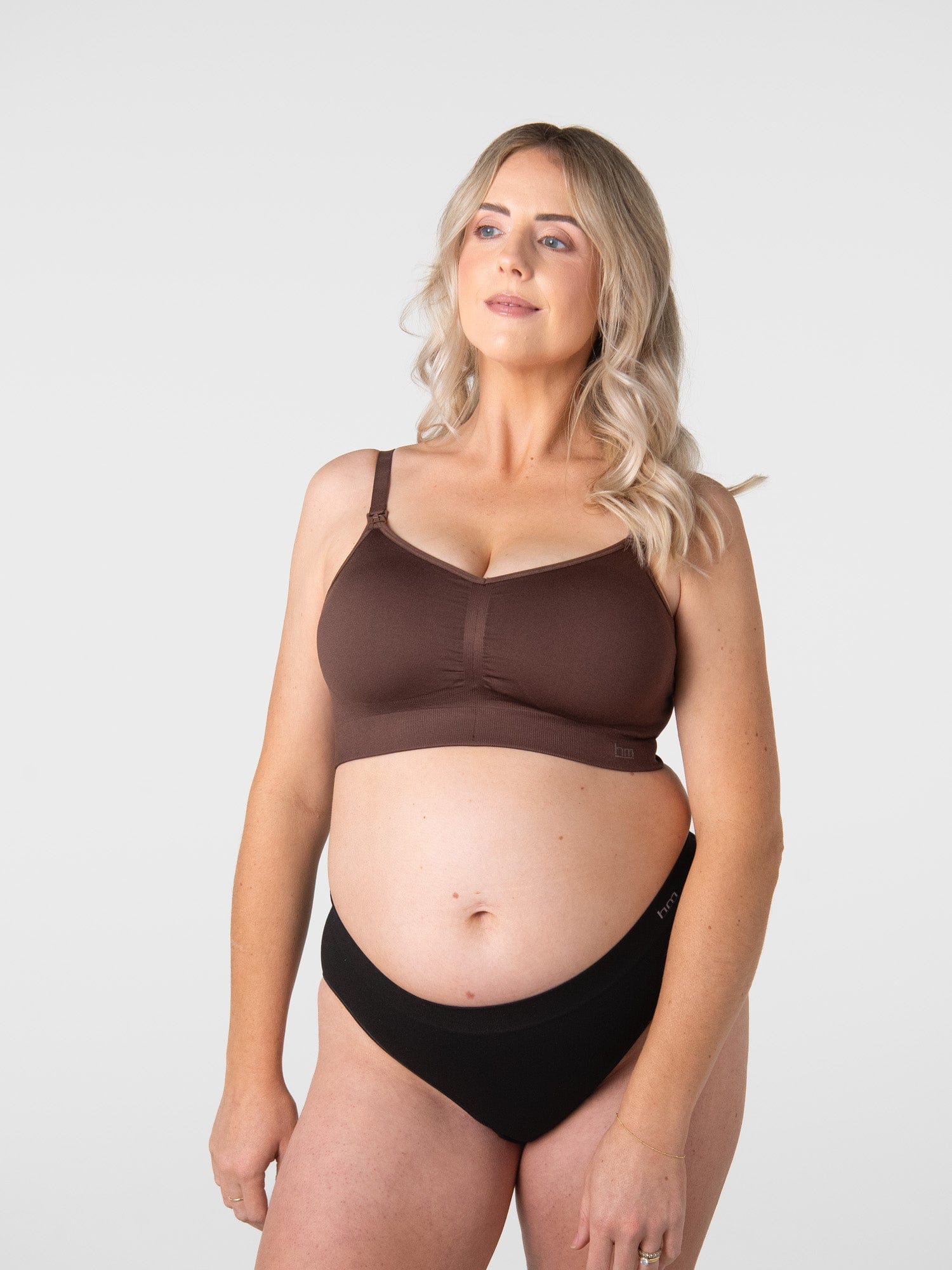 My Necessity Chocolate nursing bra by Hotmilk lingerie for pregnancy