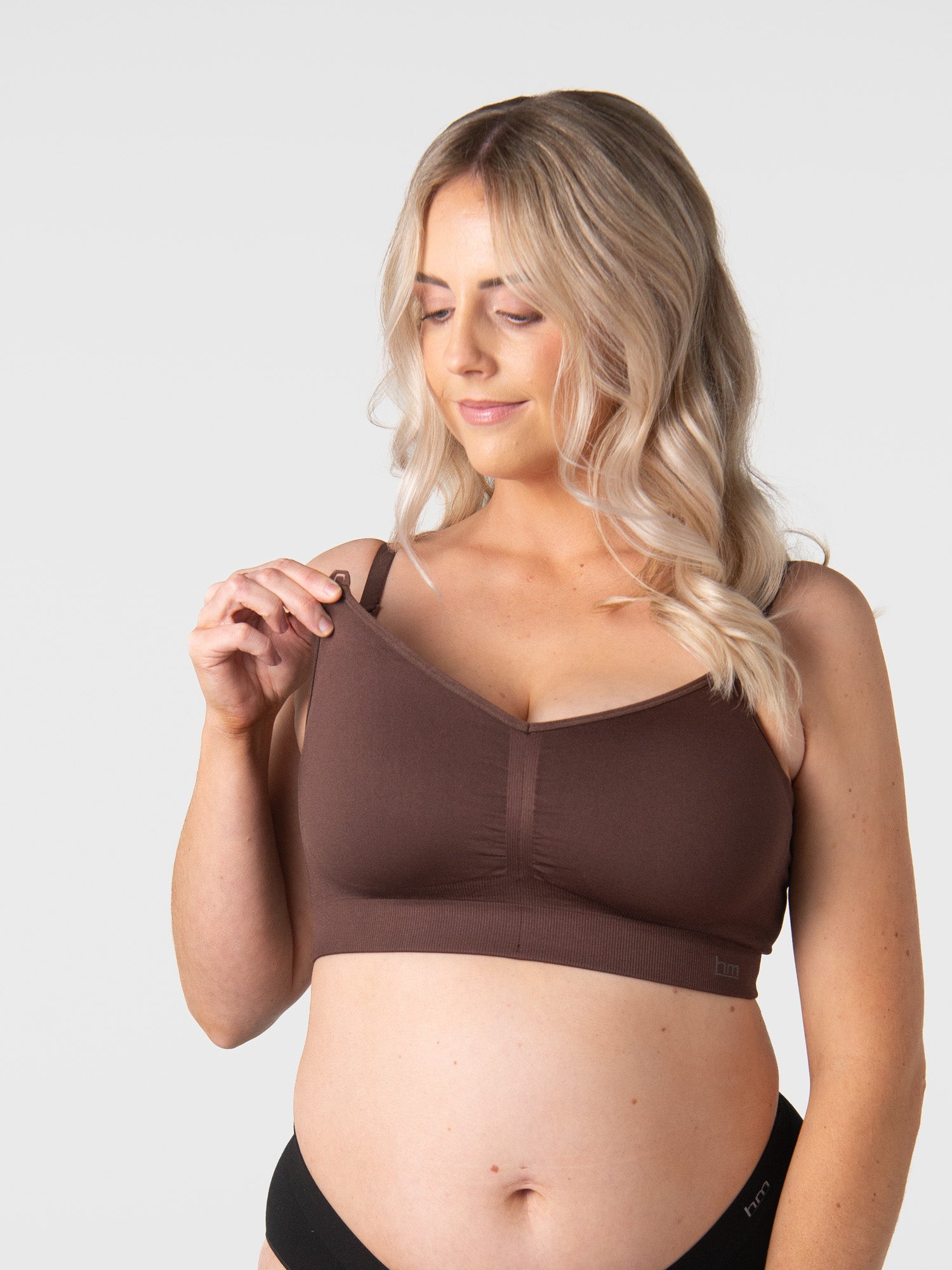 My Necessity Chocolate nursing bra by Hotmilk lingerie for pregnancy