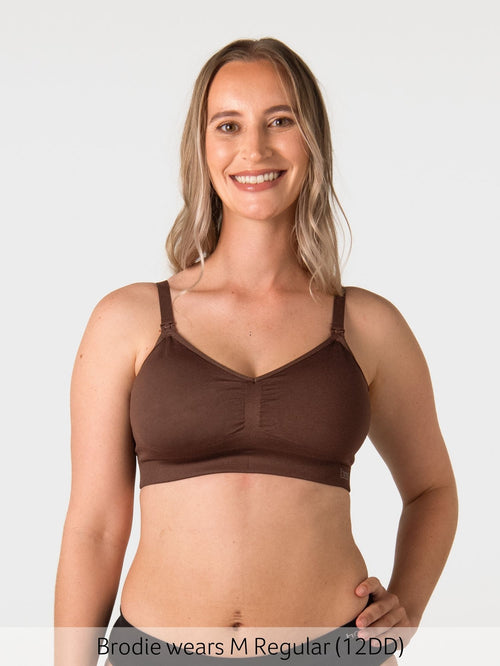 My Necessity FlexFit Nursing Bra - Chocolate