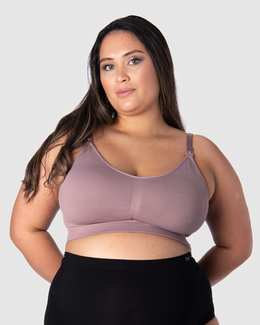 HOTMILK NZ MY NECESSITY TWILIGHT MULTIFIT FULL CUP - WIREFREE MATERNITY AND NURSING BRA