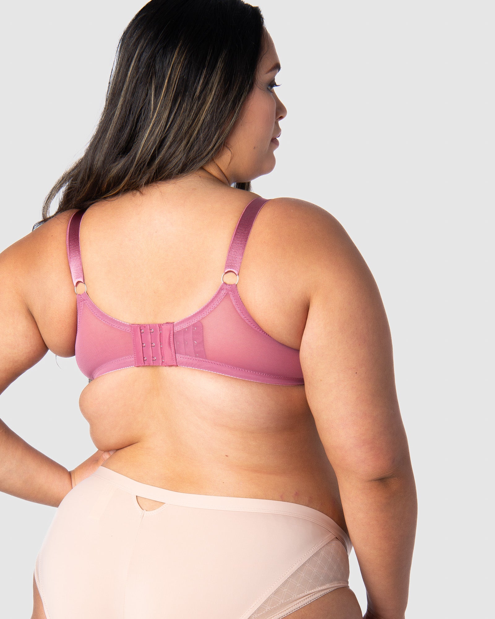 HOTMILK NZ OBSESSION ROSE CONTOUR NURSING MATERNITY BRA - FLEXI UNDERWIRE