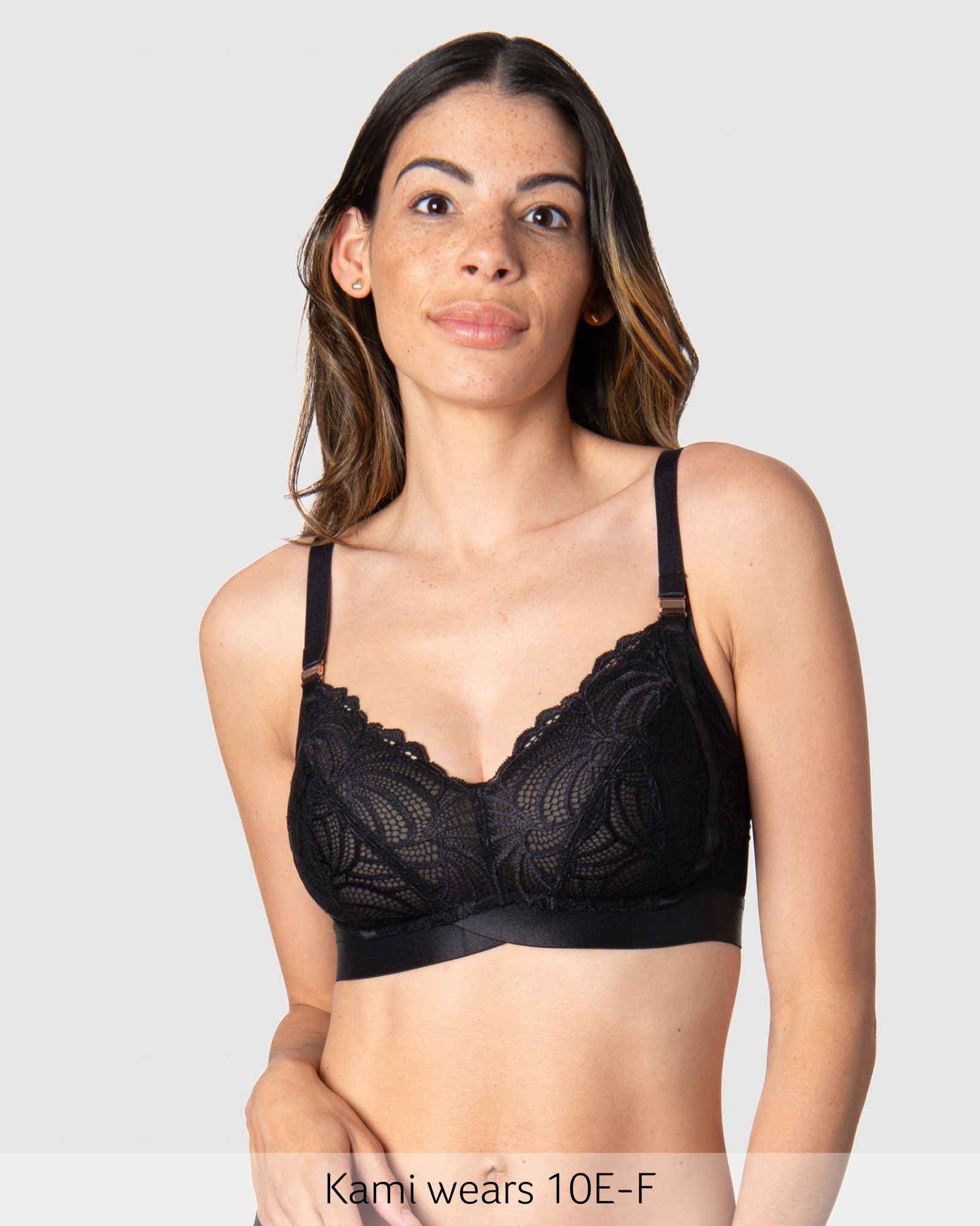 Warrior Wirefree Nursing Bra - Black