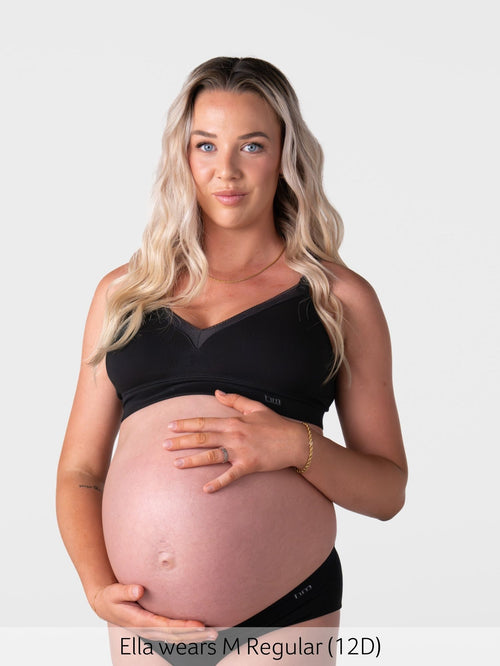 Caress FlexFit Nursing Bra - Black