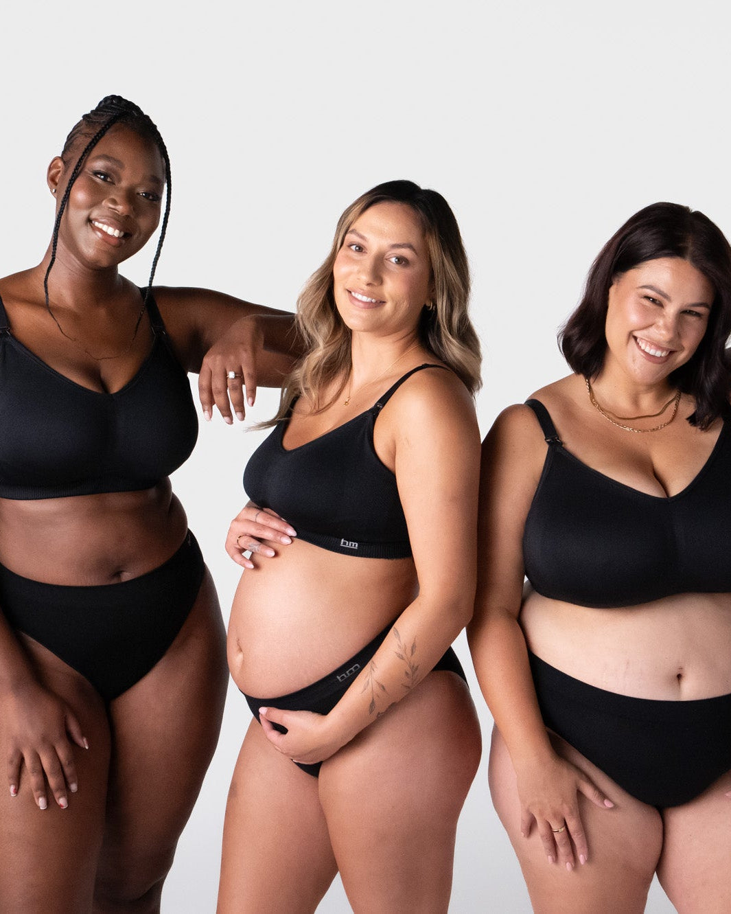 My Everyday FlexFit Nursing Bra - Black Busty