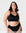 Model wearing the Hotmilk My Everyday FlexFit Nursing Bra in Black Busty – full body front view showing moulded cup silhouette and matching briefs