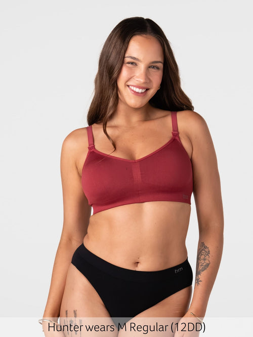 My Necessity FlexFit Nursing Bra - Cherry