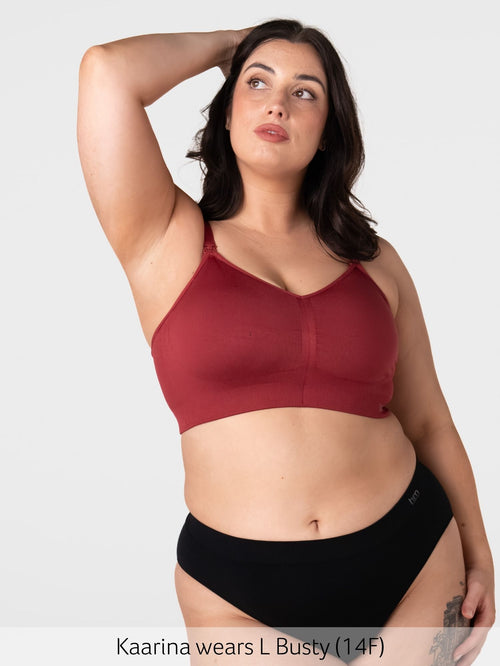 My Necessity FlexFit Nursing Bra - Cherry Busty