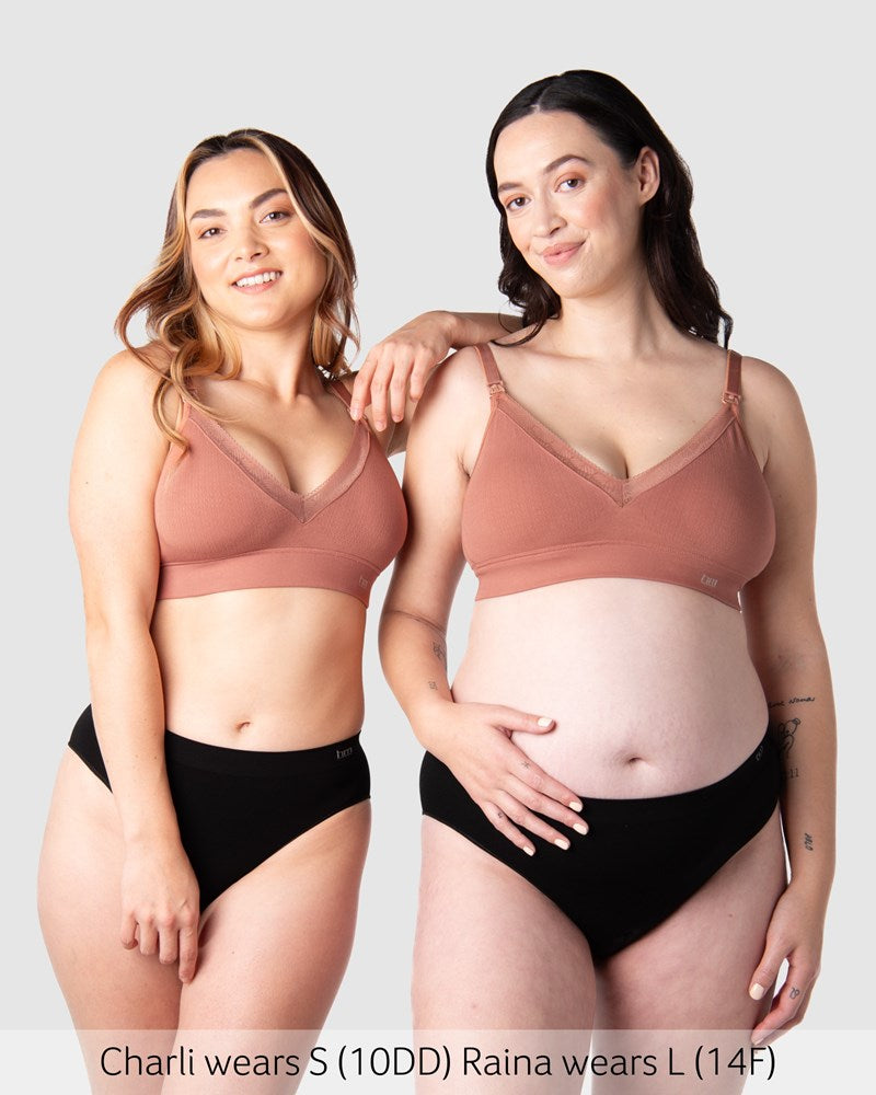 Caress Bamboo Nursing Bra - Sienna