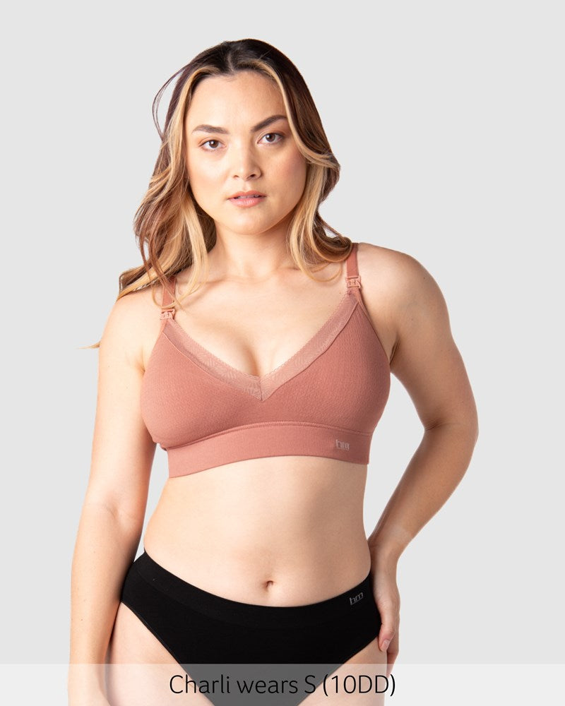 Caress Bamboo Nursing Bra - Sienna
