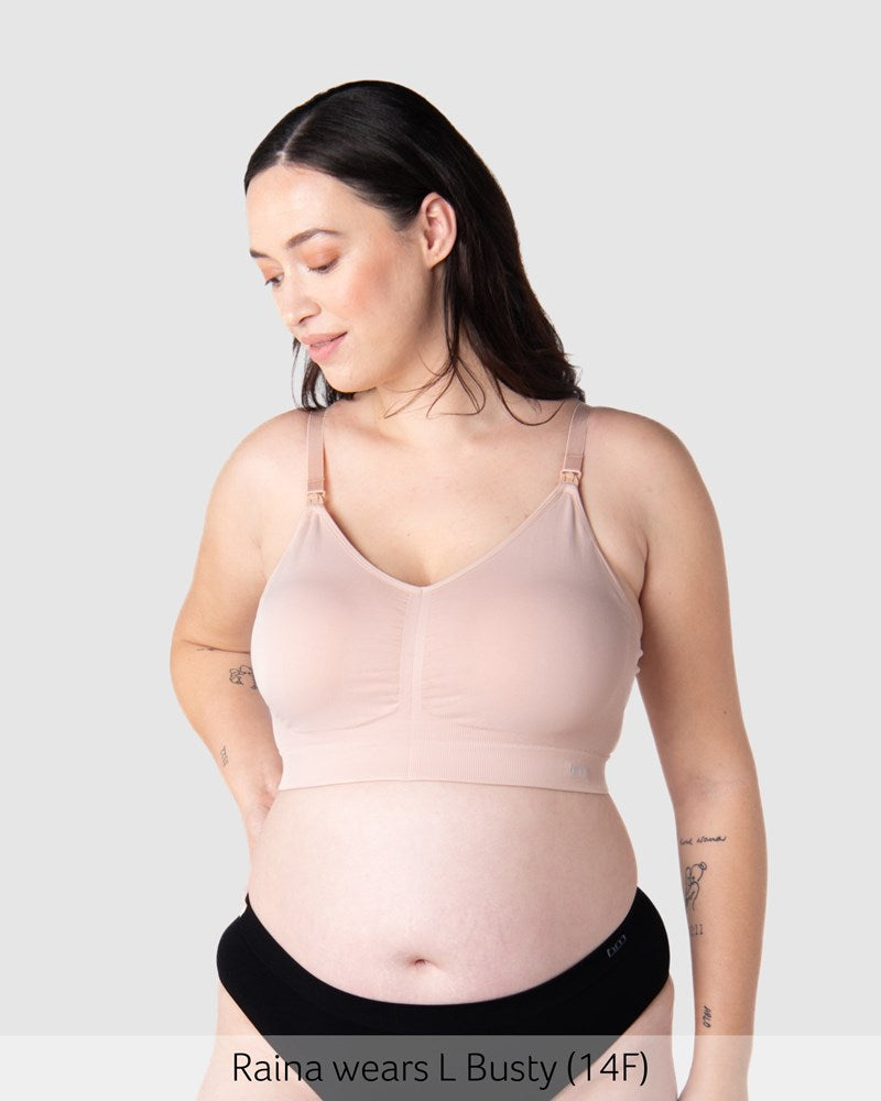 My Necessity Seamless Nursing Bra - Ballet Pink Busty