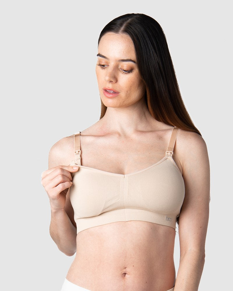 My Necessity Wirefree Nursing Bra - Frappe