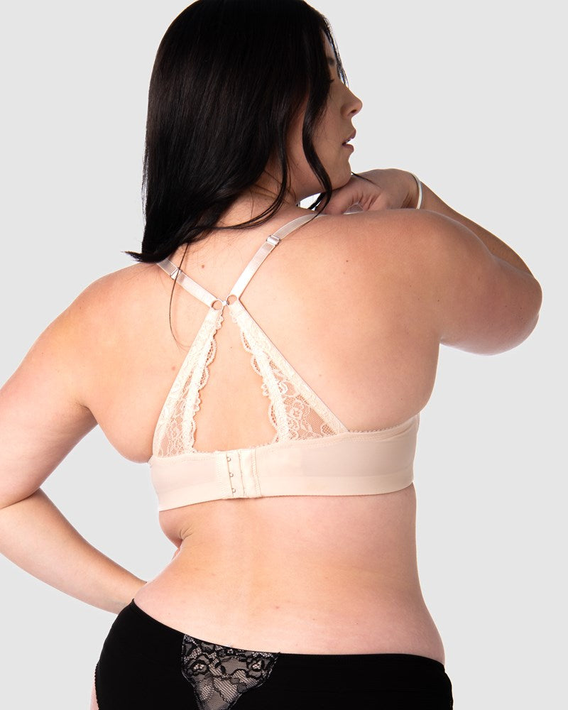 Temptation Full Cup Nursing Bra - Powder