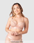 Warrior Plunge Nursing Bra - Bronze