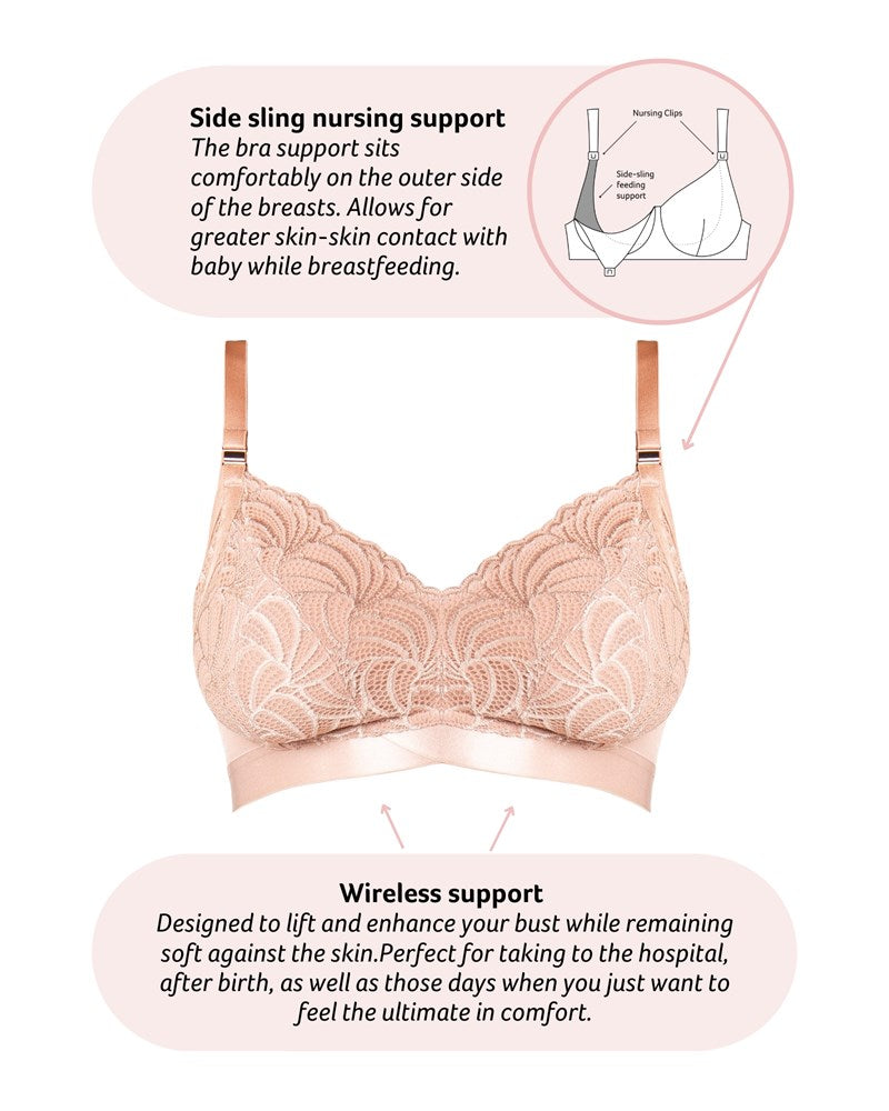 Technical details of Warrior Multifit Nursing Bra - Bronze 