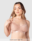 Nursing clip of Warrior Multifit Nursing Bra - Bronze 