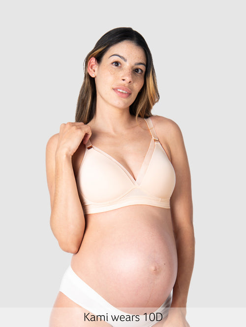 Ambition T-Shirt Nursing Bra - Shell