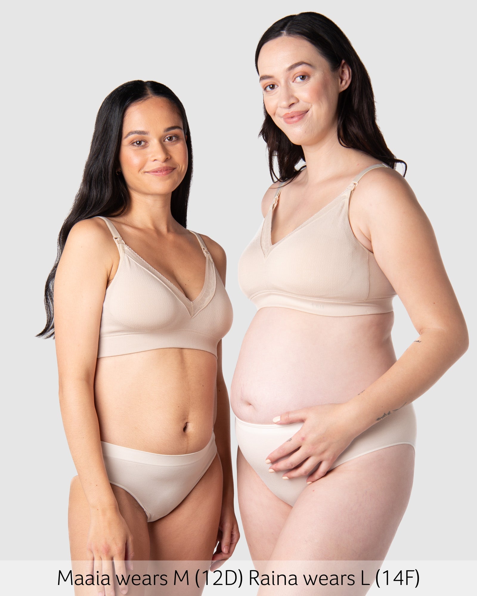 Caress Bamboo Nursing Bra - Oat