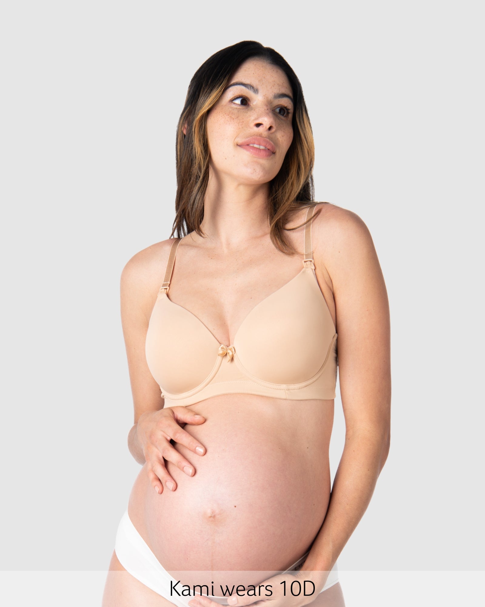 Forever Yours T-Shirt Nursing Bra - Latte