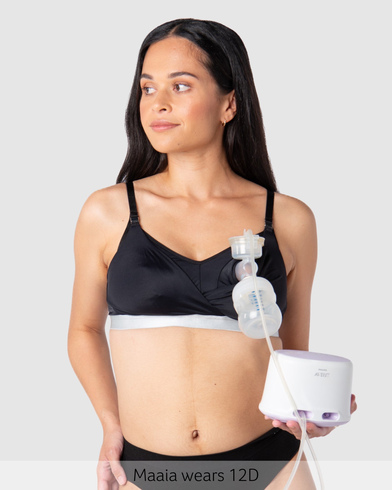 Freedom Pump Nursing Bra - Black