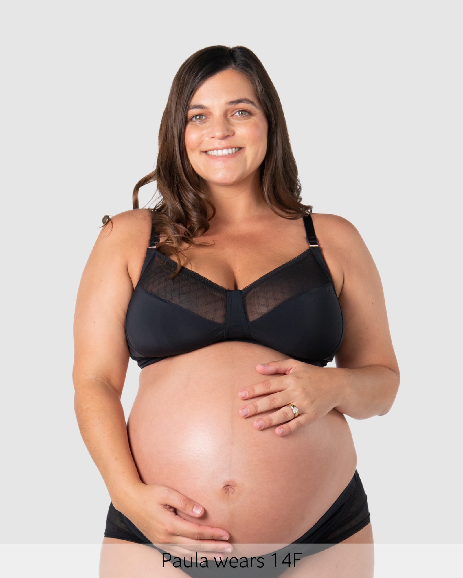 Lunar Eclipse Nursing Bra - Black