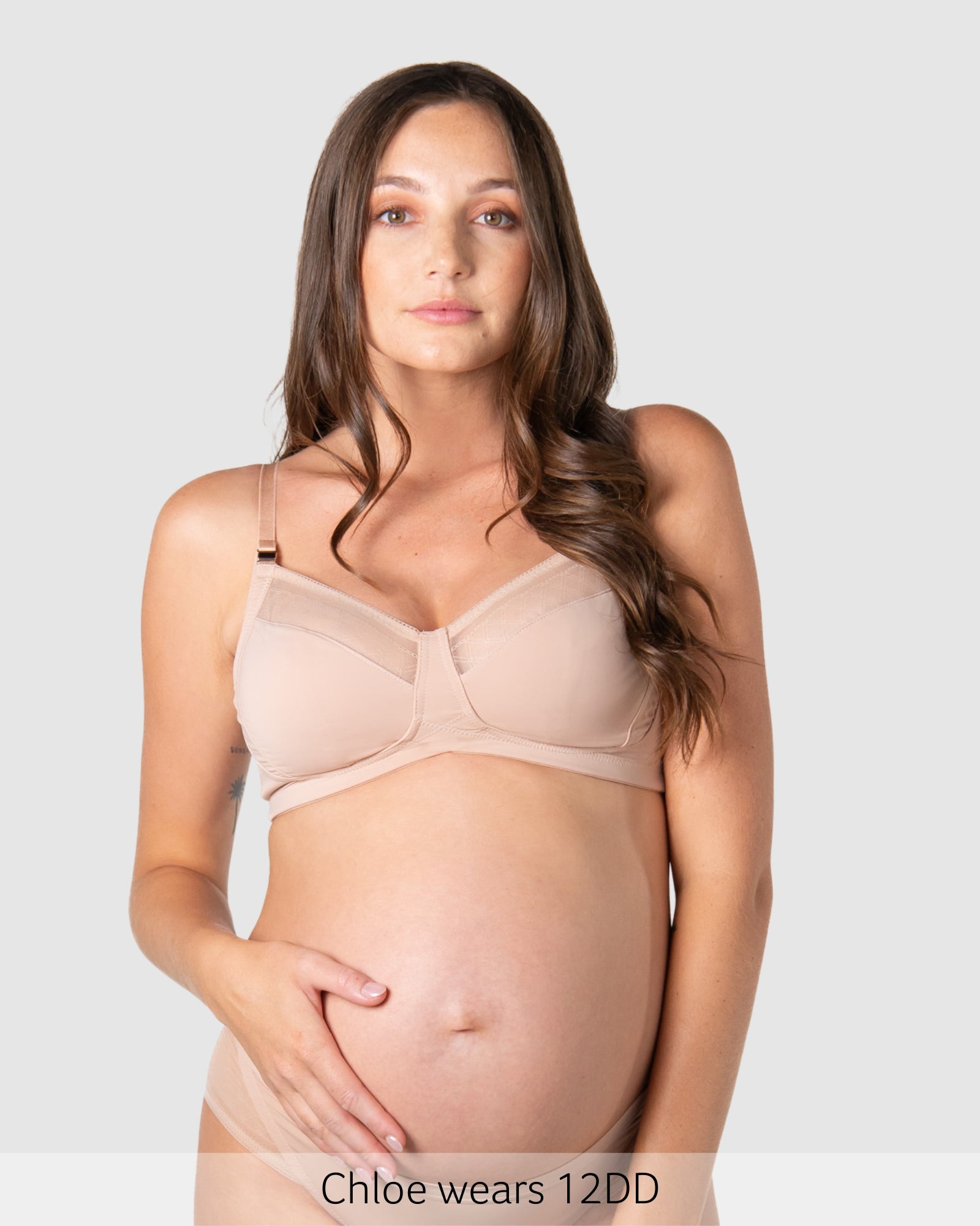 Lunar Eclipse Nursing Bra - Cashmere