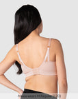Back of My Necessity Seamless Nursing Bra - Ballet