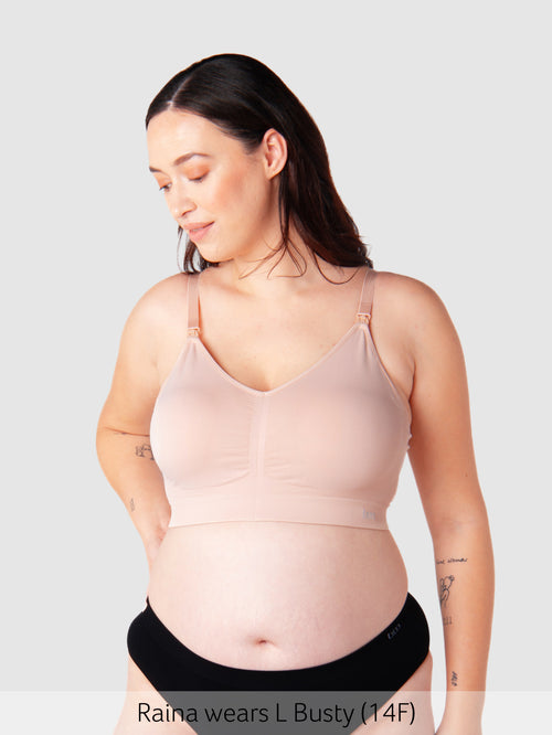 My Necessity FlexFit Nursing Bra - Ballet Pink Busty