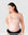 Model wearing Hotmilk My Necessity Bra in Ballet Pink showing front view with full cup support.